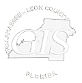 tlcgis black and white logo 